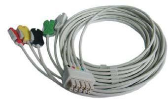 set 5-Lead ML7703 GE-Marquette 3-LEAD ECG cable,iec,