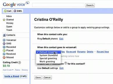 Share Voicemails: You can share voicemails from one caller to another by sending the voicemail as an