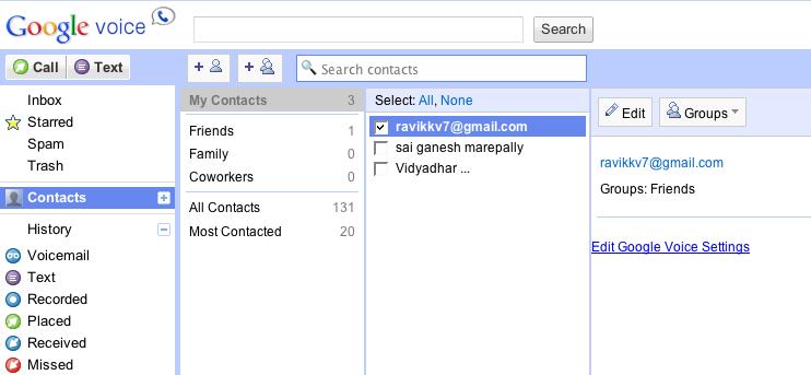 Go to Contacts, select the caller, and click on Edit Google Voice Settings. 2.