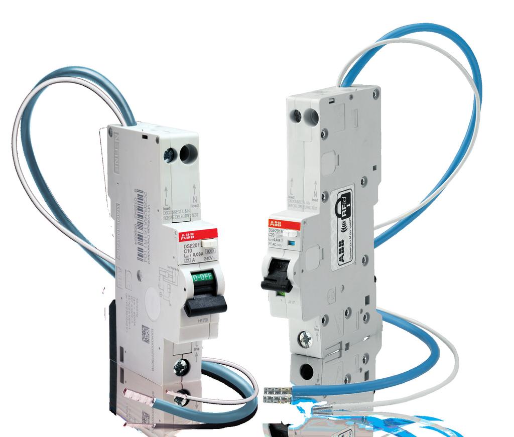 The module for total safety DSE20 6kA and DSE20 M 0kA: complete protection in one module width The electronic RCBOs series is perfectly integrated with the System Pro M compact line for modular