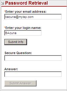 If you did not set up a security question and answer, then you can contact the clinic to reset your password.