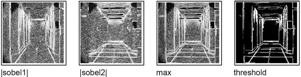 Edge detection Filtering in one dimension + detection in another dimension