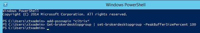 PowerShell session on a Controller, and enter the following commands as