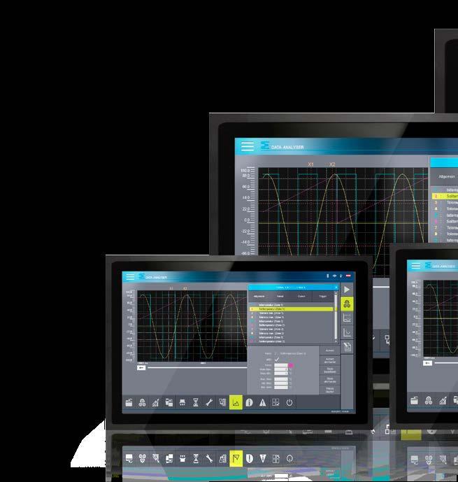 MODULAR ETT PANELS MULTI-TOUCH IN WIDESCREEN FORMAT For demanding and modern visualization concepts, the ETT widescreen HMIs with multi-touch display are a good choice.