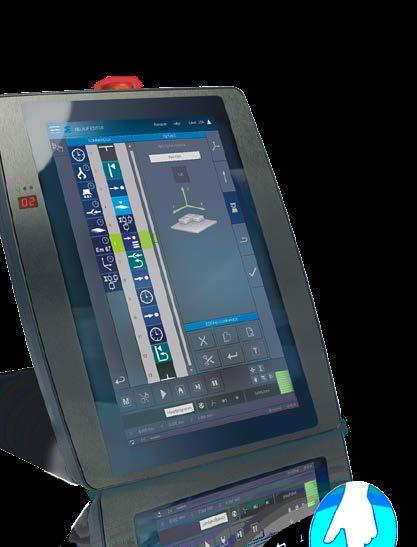 MOBILE HMI: HGW 1033 WIRELESS, MULTI-TOUCH & SAFETY FUNCTIONS SIGMATEK has "redefined" the human-machine interface.