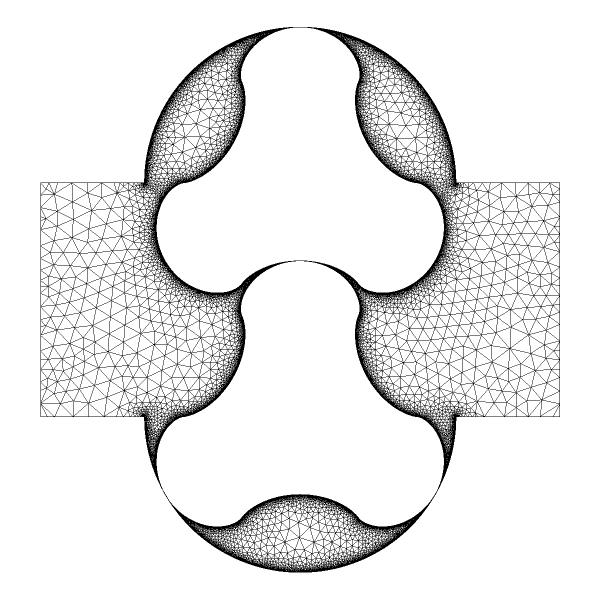 Meshing Chamber modelling Immersed solid Simple mesh generation (+)