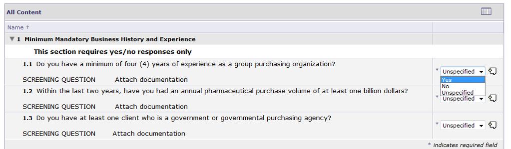Respond to Events Adding Comments / Documents If the procurement officer requests additional comments or documentation, select the quote