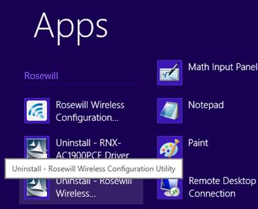 6.2.1 Uninstall the utility software from your PC 1. Enter the Apps interface.