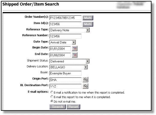 Order Management Help Shipped Order/Item Search Shipped Order/Item Search Overview Order Management Help > Shipped Order/Item Search Overview The Shipped Order Item Search allows you to track the