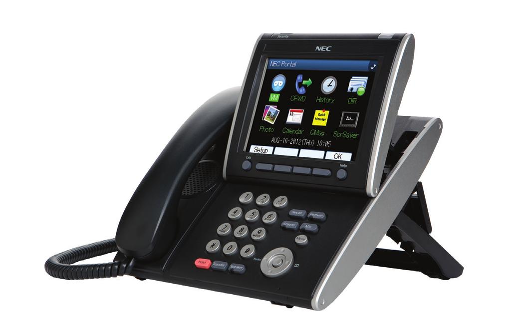 Solution Freedom of Choice UNIVERGE Terminals give you the freedom to tailor your platform Personalized Terminals to Meet Your Specific Requirements and telephony applications to meet your business s