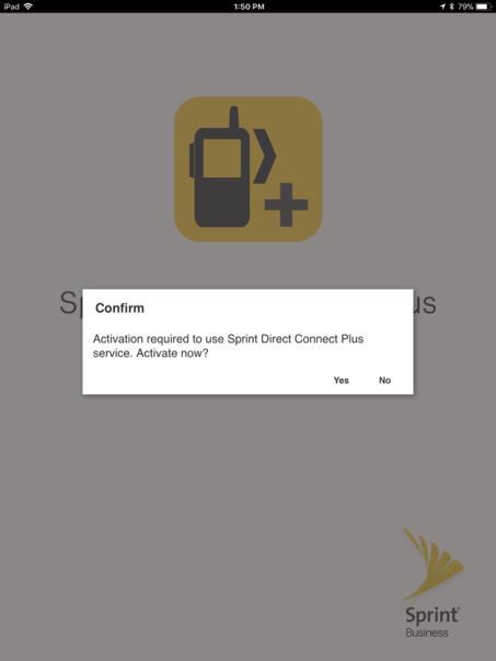 7. On successful activation of the Sprint Direct Connect Plus service, you can view the tutorial.