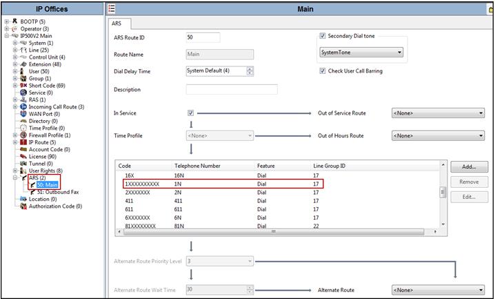 2.9 Save Configuration When desired, send the configuration changes made in Avaya IP Office Manager to the Avaya IP Office server in order for the changes to take effect.