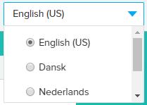 Respondents will automatically see the survey in their primary language, provided that the survey translation exists that matches the primary language setting in the