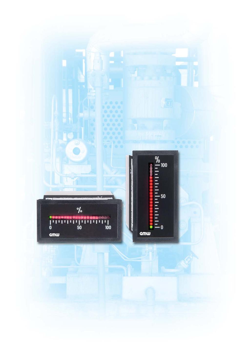 LK 75 Quasi-analogue bar graph meters 75 x 38 mm Bar graph displays serve to display measurement signals visually. It is generally possible to connect sensors directly, or via measuring transducers.