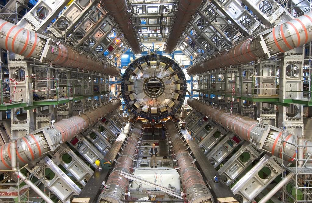 The ATLAS experiment 7000 tons, 150 million sensors