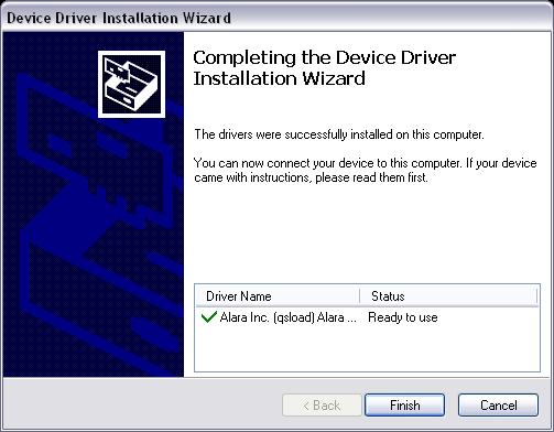 21. Click Finish in the Device Driver Installation Wizard window. 22. Repeat steps 20-21 for each Device Driver 23. Click OK in the RegSvr32 window. 24.