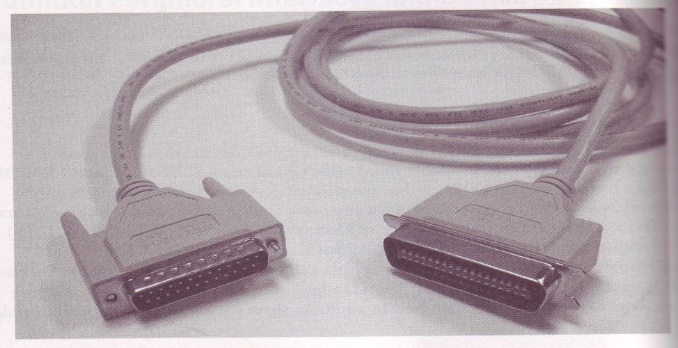 Serial: In serial communications, bits of data are sent one after another (single file, if you will) down one wire, and they return on a different wire in the same cable.