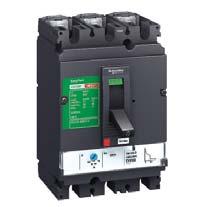 Molded Case Circuit Breaker Easypact CVS molded case circuit breakers Compliance with IEC 9472 Adjustable trip unit from 0.