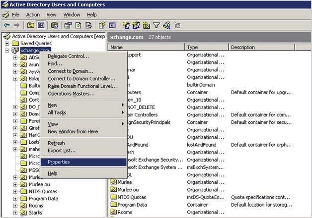1. Create a GPO in Active Directory (a) For Windows Server 2003 Navigate to Active Directory users and computers