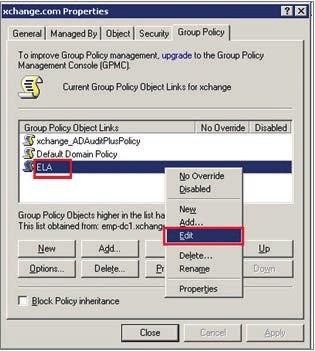 2. Configure script settings Now, right click on the Group Policy Object that you have just created and click Edit to open the Group Policy Management