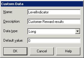 Customizing the Customer Reward application 8 Selecting the call fields to display and use to route calls The database query returns one of the following numeric results in the LevelIndicator