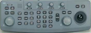 An optional PS/2 trackball can be installed allowing the operator to use the on-screen menus for all radar operations.