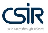 Professional Experience August 2016 today: Senior Researcher: Macro Energy Economics at the CSIR Conducting economic and policy analysis of energy supply options and regulations research 2015: Energy
