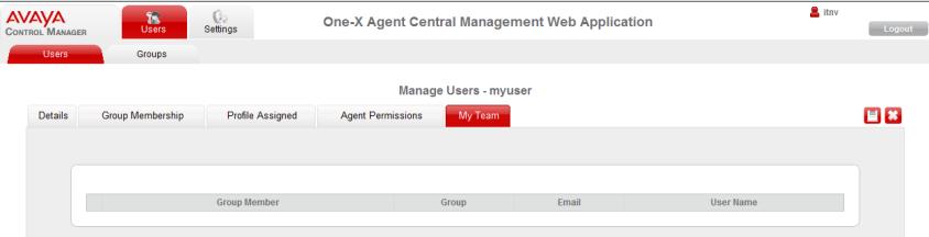 Field Time Between Client Configuration Save Minutes Description authenticate the agent and log on to Avaya one-x Agent.