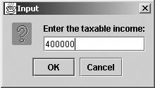 3.4 Example: Computing Taxes This section uses nested if statements to write a program to compute personal income tax.