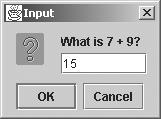 72 Chapter 3 Selection Statements show input dialog convert to int leap year? show message dialog 6 String yearstring = JOptionPane.