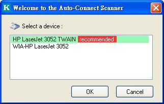 c) Click the Network Scanner button.