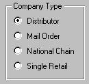 CREATING AN OPTION GROUP An Option Group allows the user to select from a limited list of choices by clicking radio buttons.