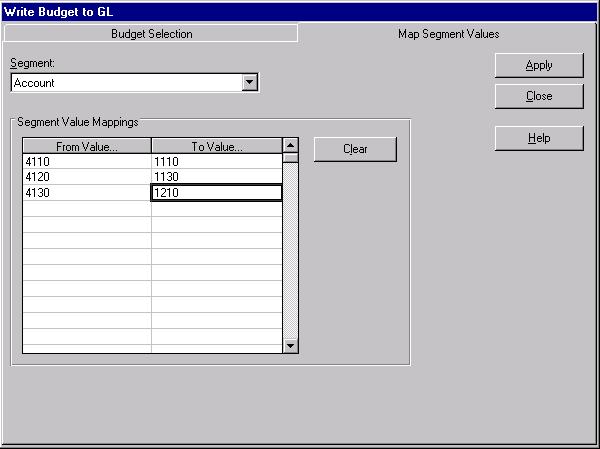 Mapping Summary Segment Values Note: When you define a summary financial data item in General Ledger, you must assign a summary template to the financial data item.