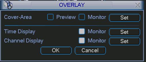 Time display: You can select system displays time or not when you playback. Please click set button and then drag the title to the corresponding position in the screen.