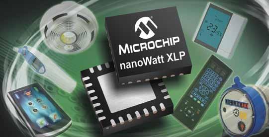 extreme Low Power MCUs Maximize Battery Life PIC MCUs with nanowatt XLP Extend the battery life in your application using PIC MCUs with nanowatt XLP Technology and get the industry s lowest currents