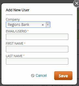Enter the user s first and last name. 5. Select Save. 6.