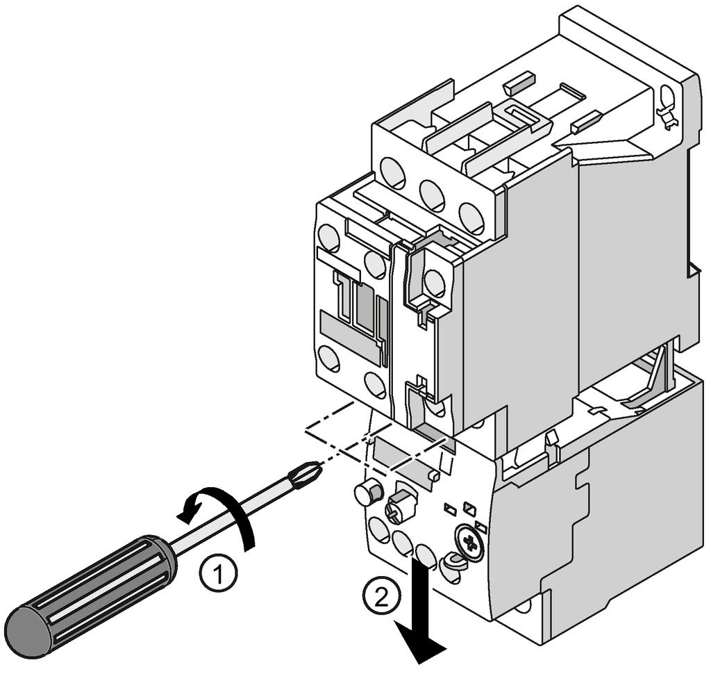 Mounting 7.3 Mounting/Disassembly Mounting on mounting plate Screw mounting on a mounting plate is an alternative option to DIN rail mounting.