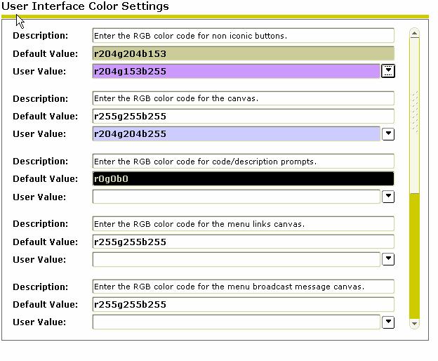Steps to Customize Banner 7.2 Color Settings NOTE: You cannot make changes in GUAUPRF while forms are open. 1. From the File menu, select Preferences, or type GUAUPRF in Go To field and press ENTER.