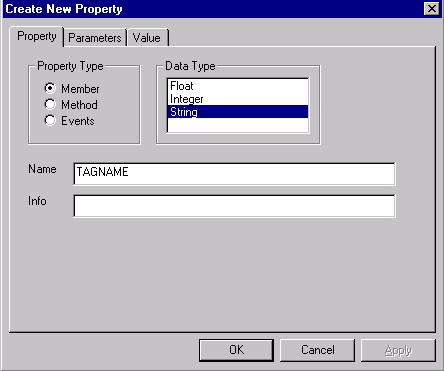 Create New Property Dialog Section 5 Display Services Configuration This dialog is described in Table 48.