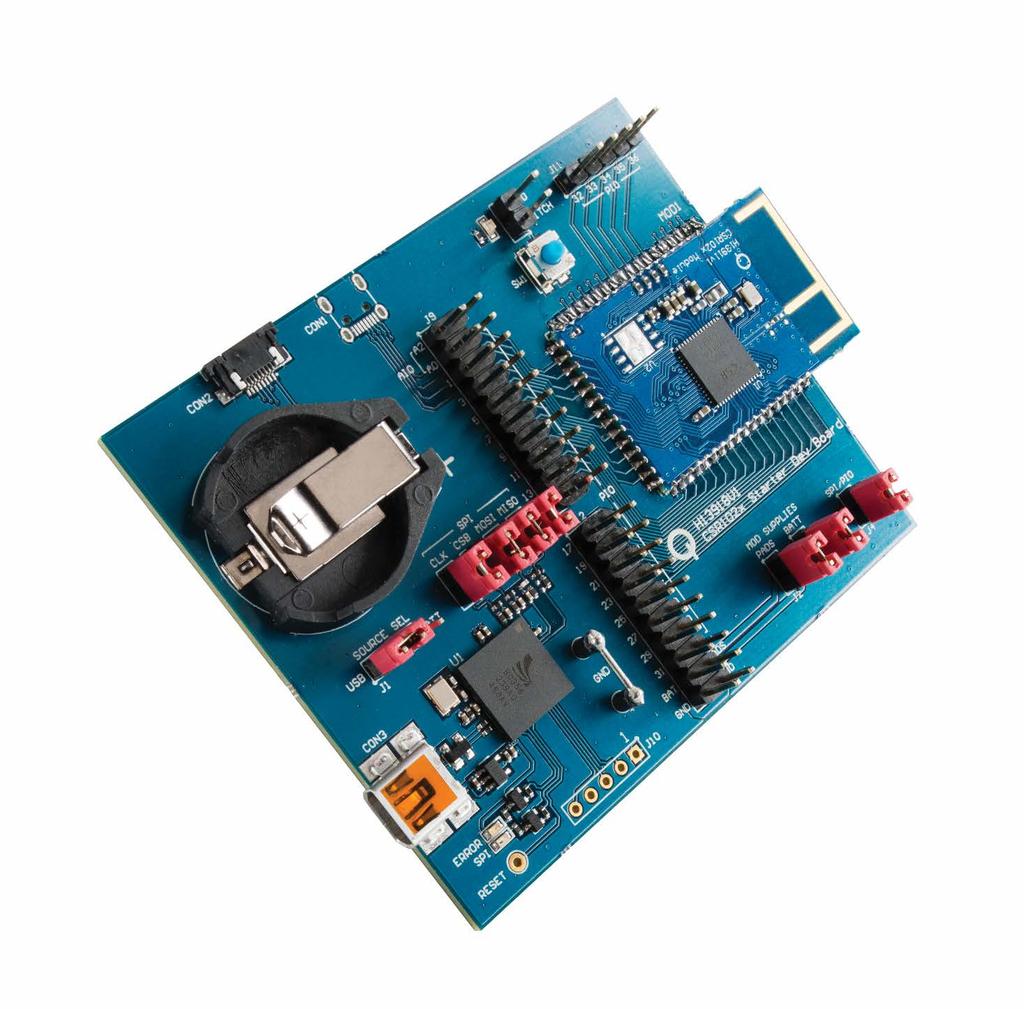 Highlights Comprehensive Software Development Kit (SDK) PIO headers to allow connection of sensors, daughter boards, and rapid prototyping On-board