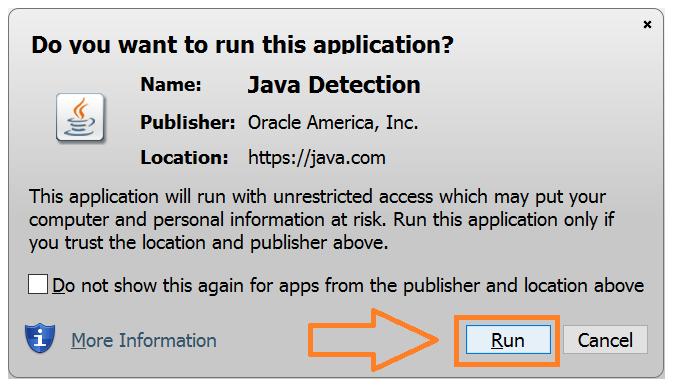 JAVA and you can proceed to the next step :