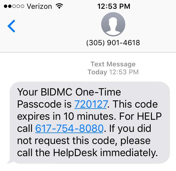 Definitions: One-Time-Passcode (OTP): A one-time passcode is a random 6 digit number that is either sent to your phone or email address. Once you use this code to log in, you cannot use it again.