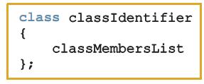 4 Classes Class defini6on: Defines a data type; no memory is