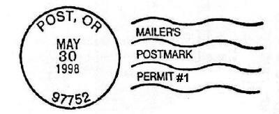 Form provided by the Mailer s Postmark Permit Club Subject: Mailer s Postmark Permit Application Revised June 20, 2011 To: Postmaster (city, state Zip) Greetings: In accordance with the regulations