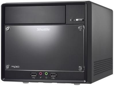 Shuttle XPC cube Barebone SH110R4 Product Features The R4 chassis design: a clean and modern look 32,5 cm 21,5 19 cm Shuttle has always placed great emphasis on the interior and exterior aesthetics
