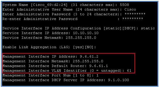 WLC 2 2. Once the Management IP is configured, the wizard will prompt you to enable HA.
