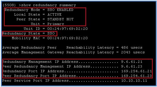 b. For WLC 2, go to Console connection: Note: Once SSO is enabled, the Standby WLC can be