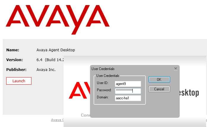 6. Configure Avaya Aura Agent Desktop This section provides configuration of Agent Desktop to log in an agent in Contact Center system and register to Communication
