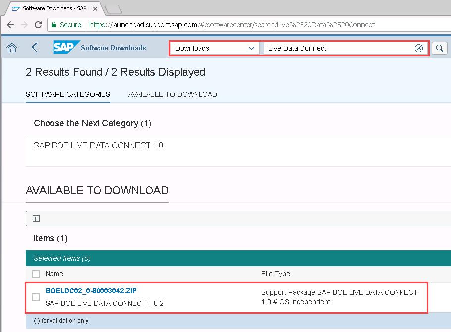 c. Download the latest version of the SAP BOE Live Data Connect component d. Extract the zip file and copy the file cs_ina_agent.war to your Tomcat > webapps directory e. Start Tomcat 5.