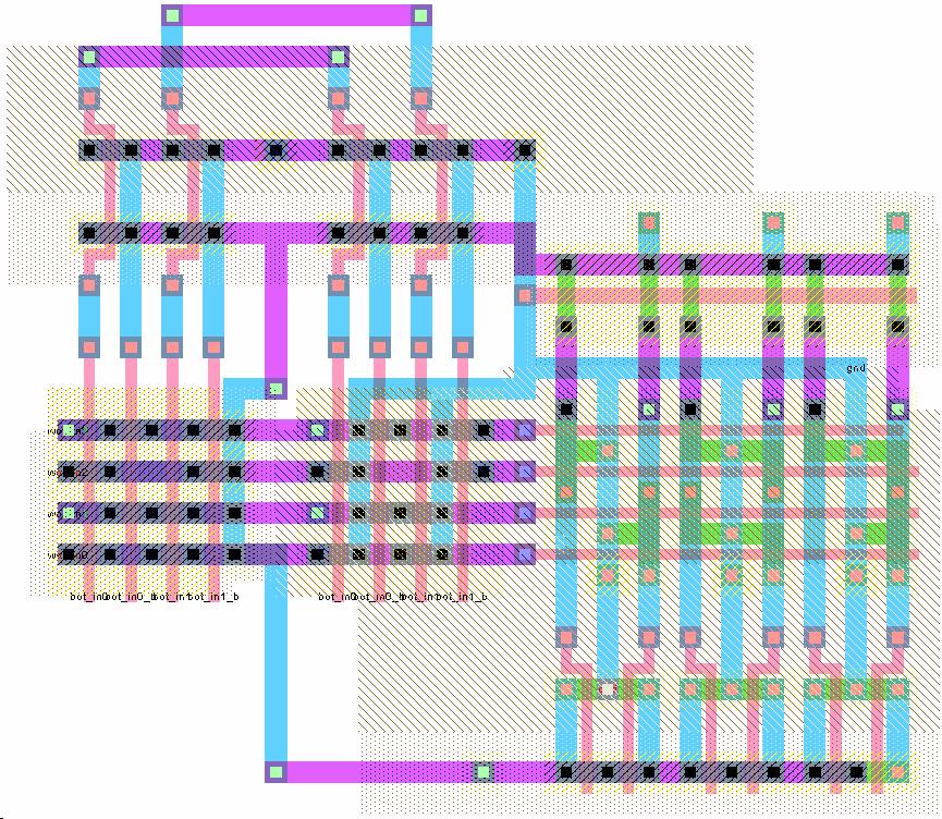 Complete ROM Layout 2: CAMs,